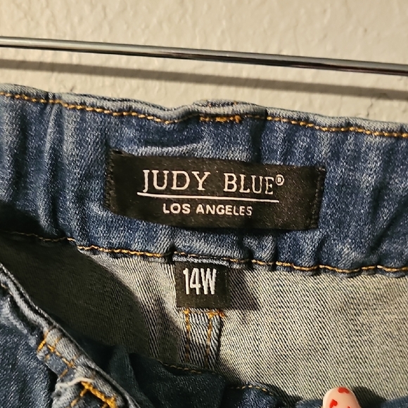 Judy Blue Women's Straight Leg Jeans - Dark Blue - Picture 3 of 8